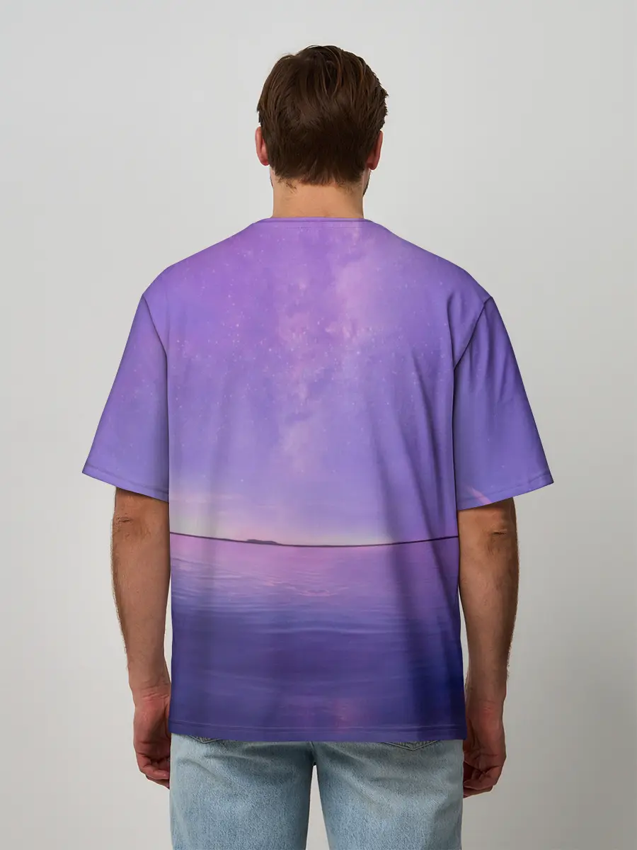 Мужская футболка оверсайз / BTS