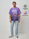 Мужская футболка оверсайз / BTS