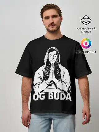 Мужская футболка оверсайз / OG Buda