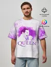 Мужская футболка оверсайз / Freddie Mercury | Queen
