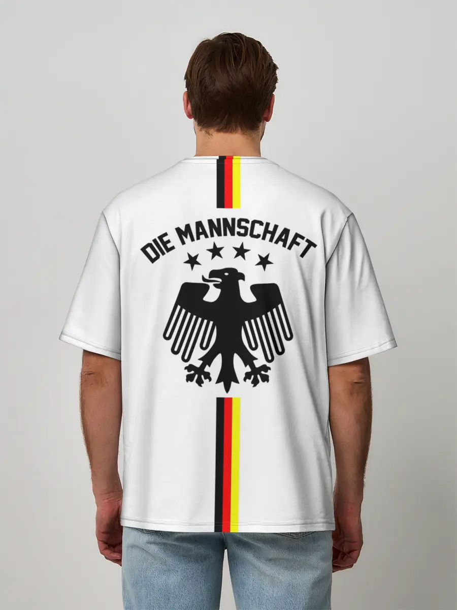 Мужская футболка оверсайз / Сборная Германии
