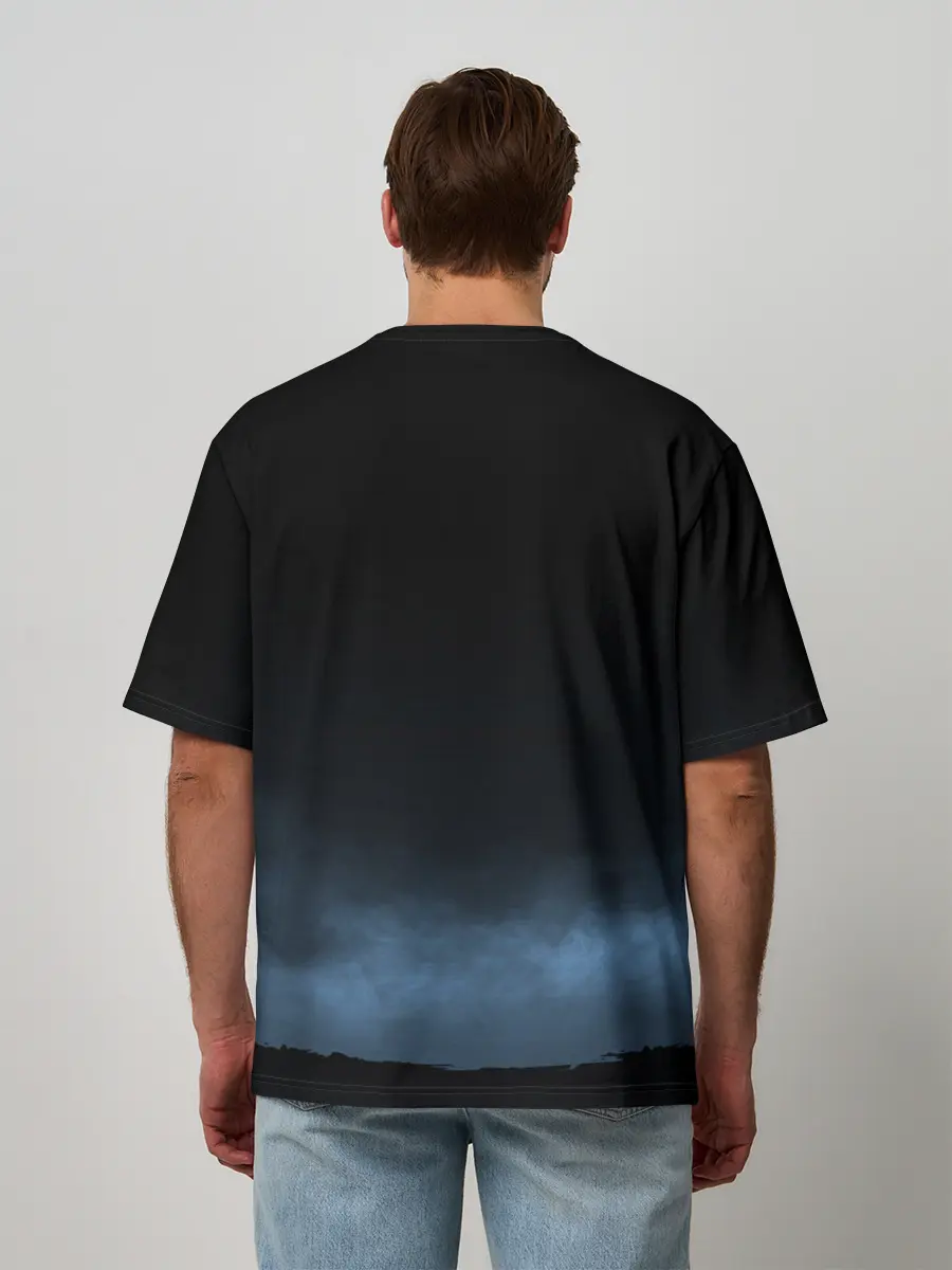 Мужская футболка оверсайз / NPC | GEARS OF WAR