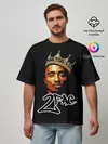 Мужская футболка оверсайз / 2pac