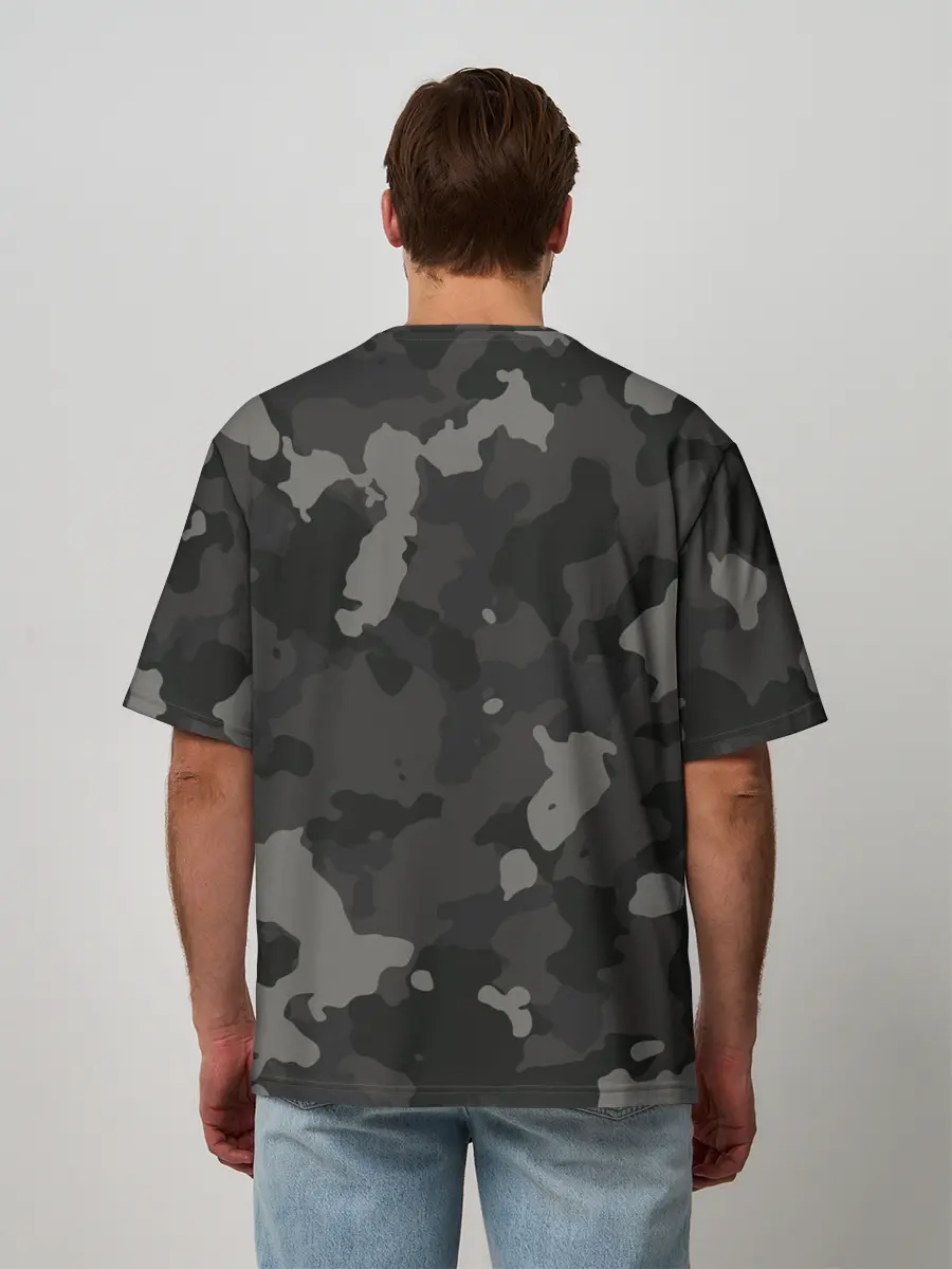 Мужская футболка оверсайз / Пограничные войска