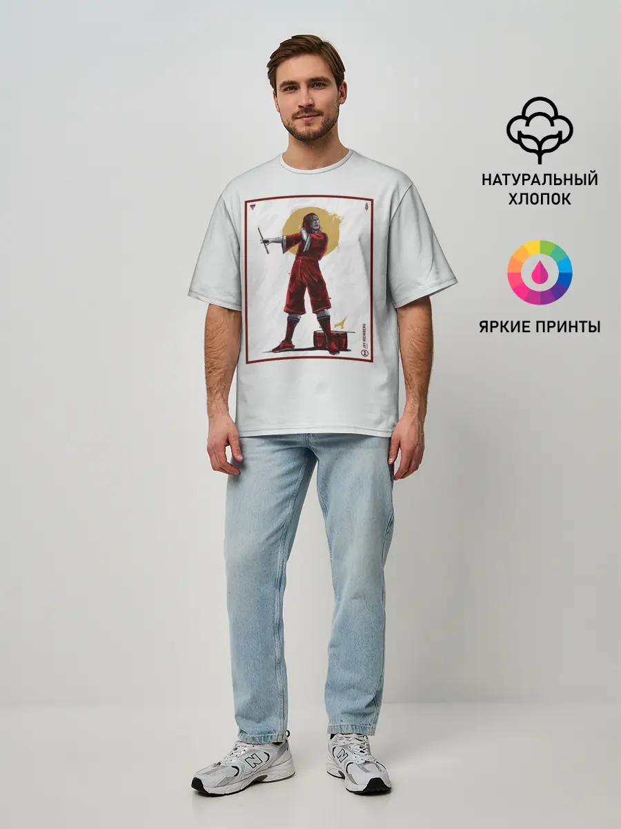 Мужская футболка оверсайз / SLIPKNOT | Jay Weinberg