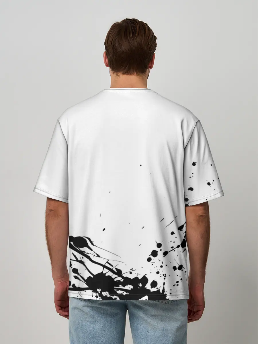 Мужская футболка оверсайз / ТОКИЙСКИЙ ГУЛЬ