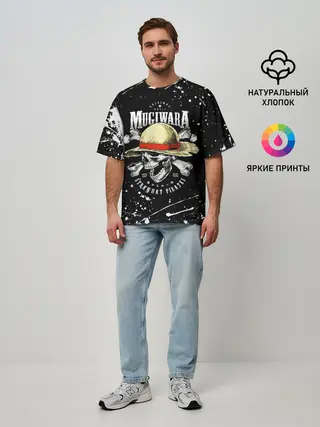 Мужская футболка оверсайз / zoho