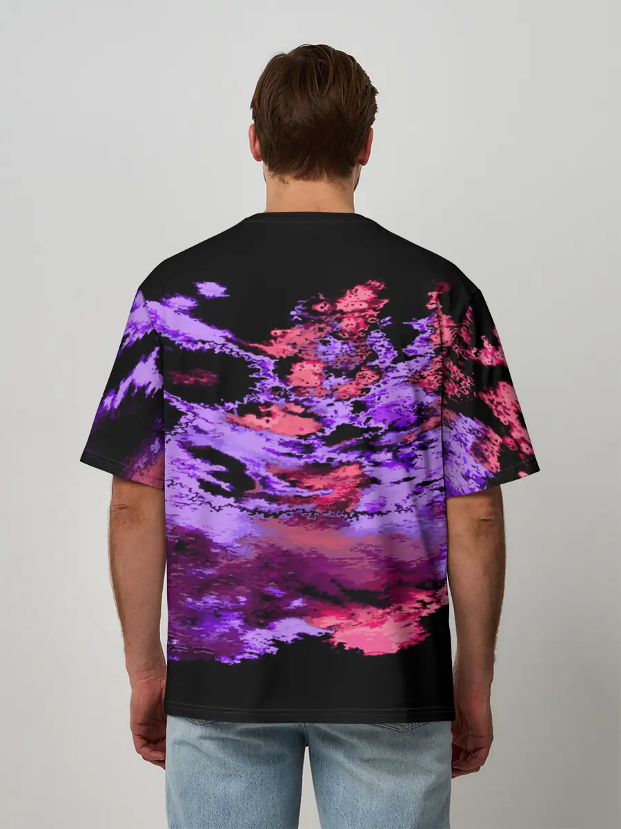 Мужская футболка оверсайз / BTS