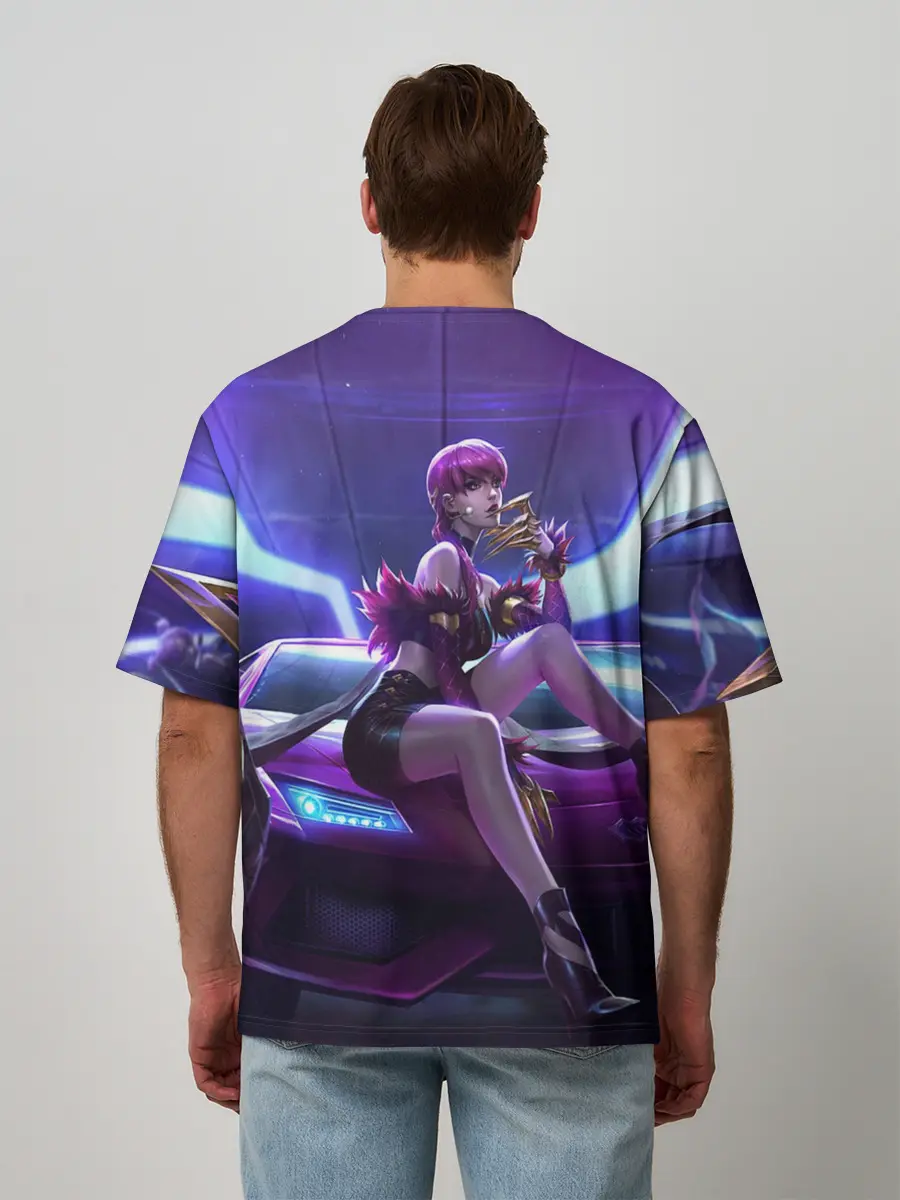 Мужская футболка оверсайз / KDA Evelyn