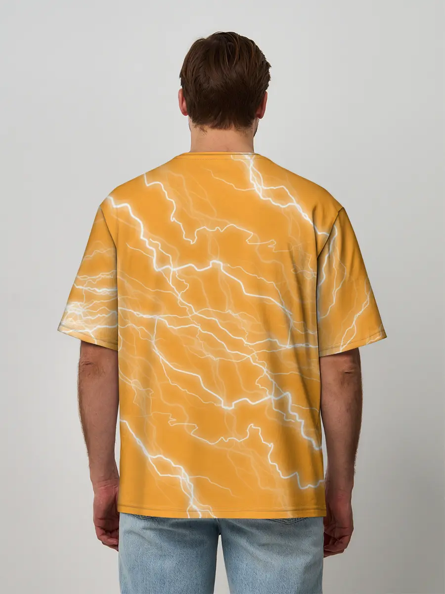 Мужская футболка оверсайз / Bitcoin