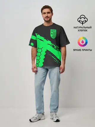 Мужская футболка оверсайз / Juventus