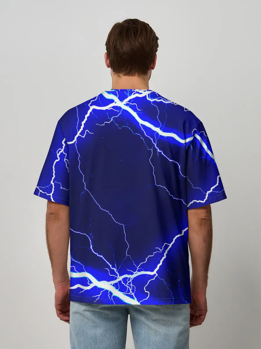 Мужская футболка оверсайз / SONIC | СОНИК