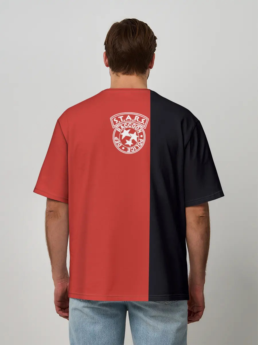 Мужская футболка оверсайз / RE3 | Jill Valentine