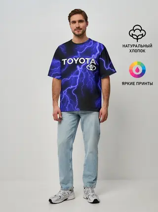 Мужская футболка оверсайз / TOYOTA