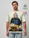 Мужская футболка оверсайз / Billie Eilish