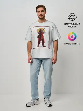 Мужская футболка оверсайз / SLIPKNOT | Alessandro Venturella