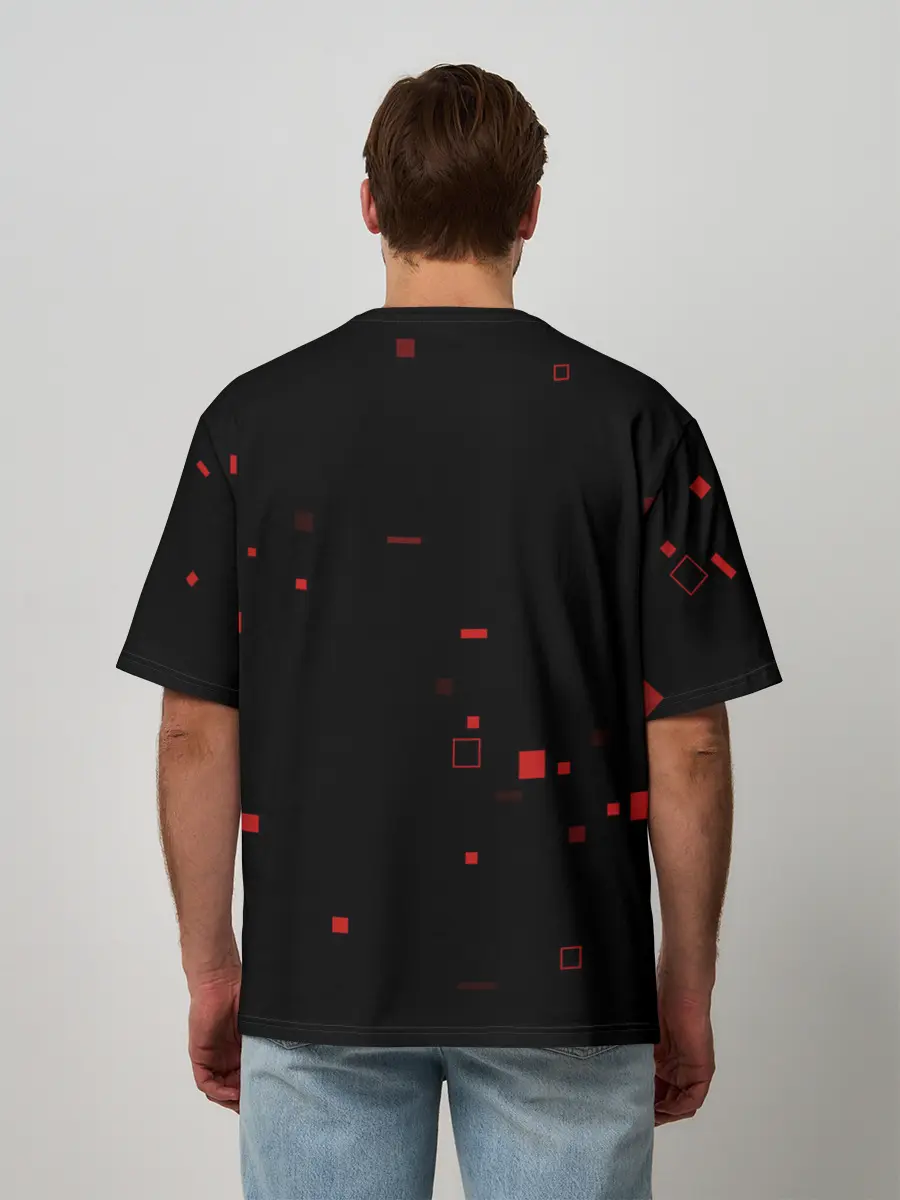 Мужская футболка оверсайз / ARE YOU REDY? AC/DC