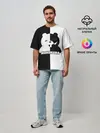 Мужская футболка оверсайз / MONOKUMA / МОНОКУМА BEAR