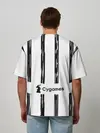 Мужская футболка оверсайз / Juventus | Home Authentic style