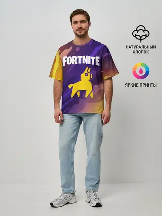 Мужская футболка оверсайз / FORTNITE / ФОРТНАЙТ