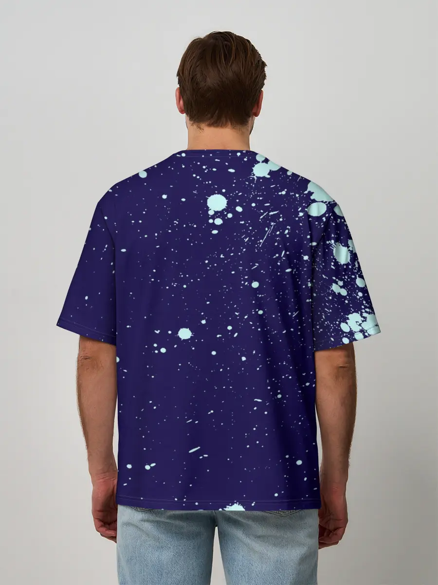 Мужская футболка оверсайз / JoJo Bizarre Adventure