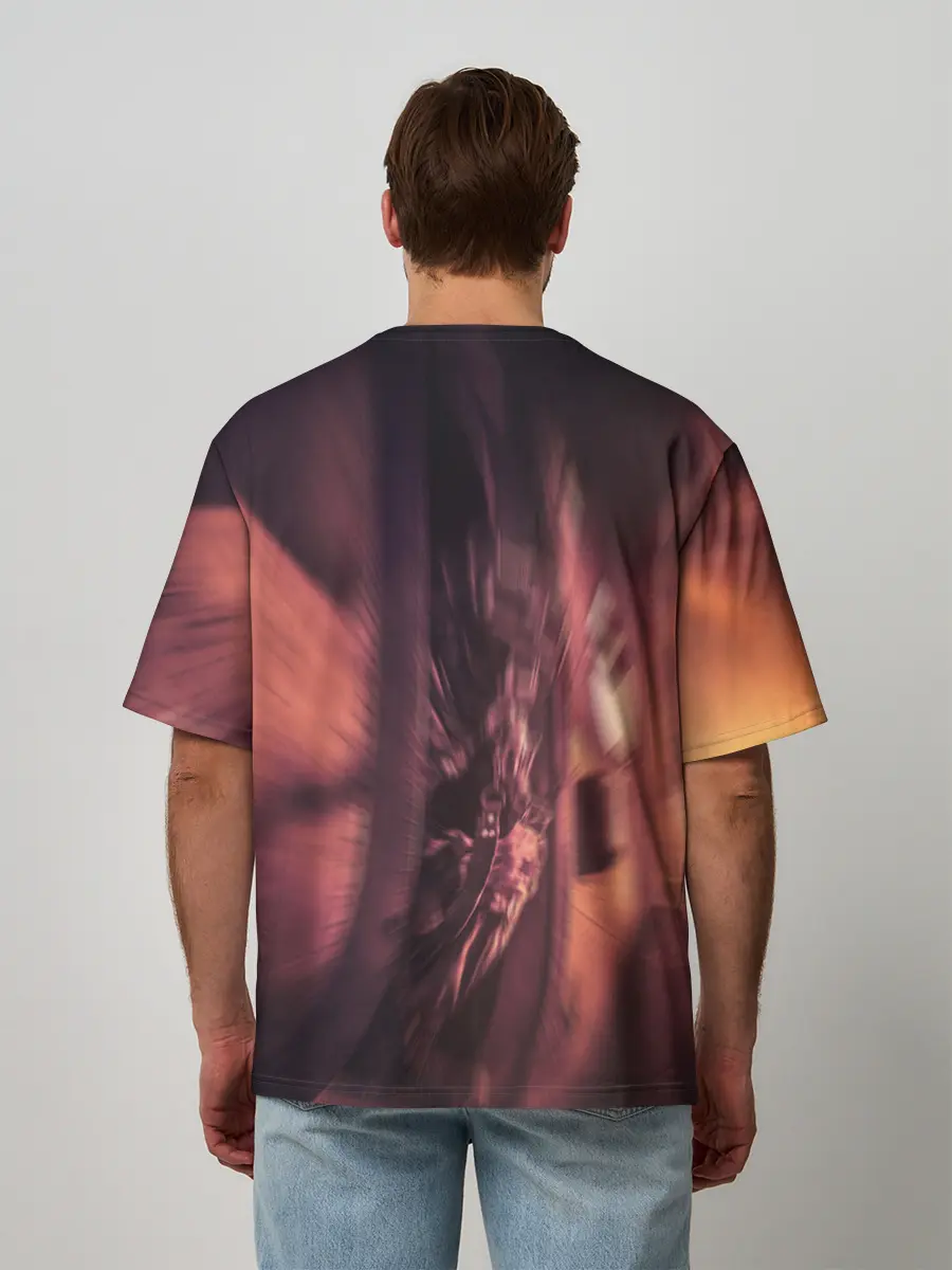 Мужская футболка оверсайз / PUBG PARAMO | ПУБГ ПАРАМО