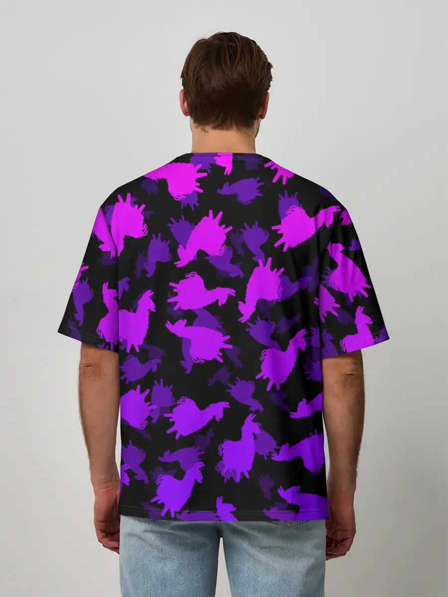 Мужская футболка оверсайз / Fortnite