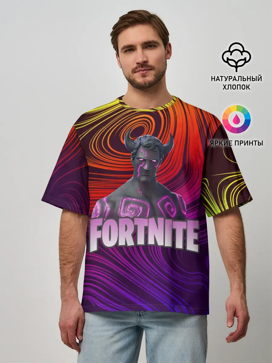 Мужская футболка оверсайз / Фортнайт | Ranger