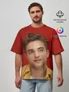 Мужская футболка оверсайз / ROBERT PATTINSON