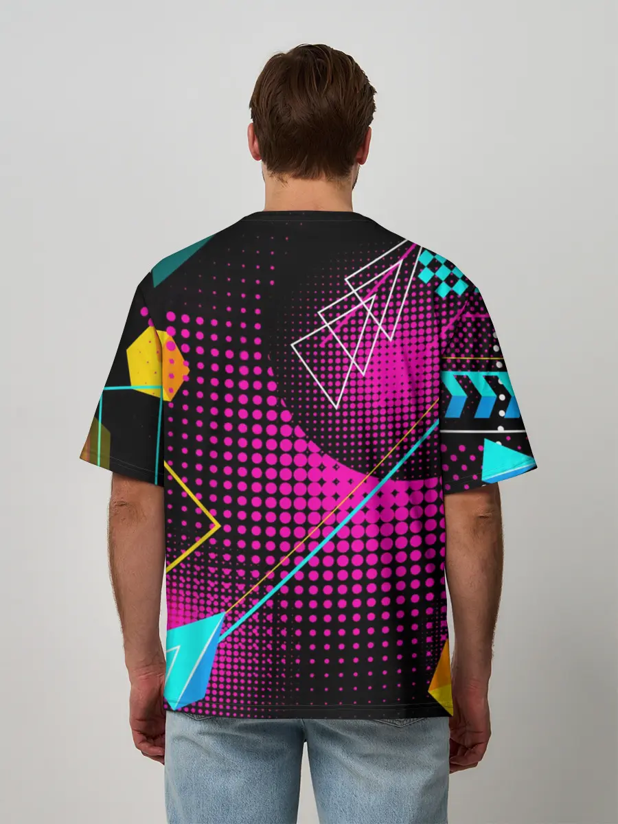 Мужская футболка оверсайз / Fall Guys | Saw