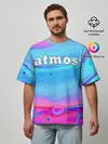 Мужская футболка оверсайз / Атмосфера