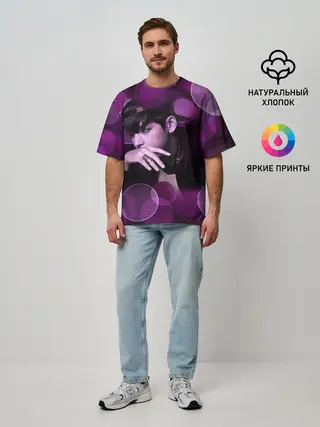 Мужская футболка оверсайз / BTS