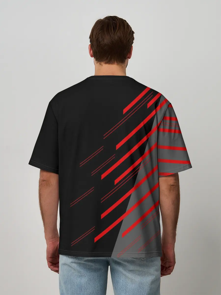 Мужская футболка оверсайз / AUDI SPORT