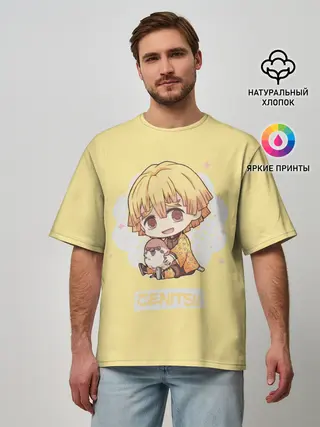 Мужская футболка оверсайз / Зэнитцу