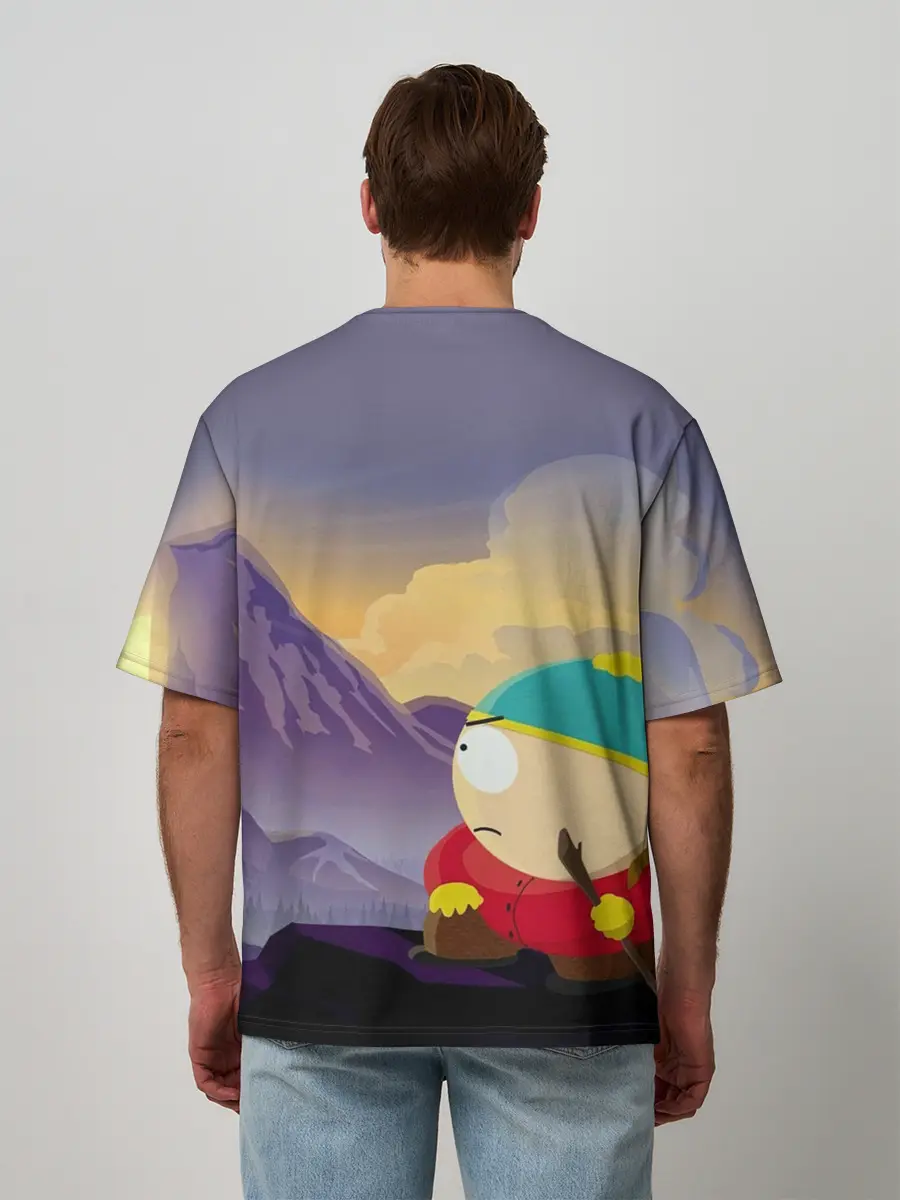 Мужская футболка оверсайз / South Park Cartman | Картмен