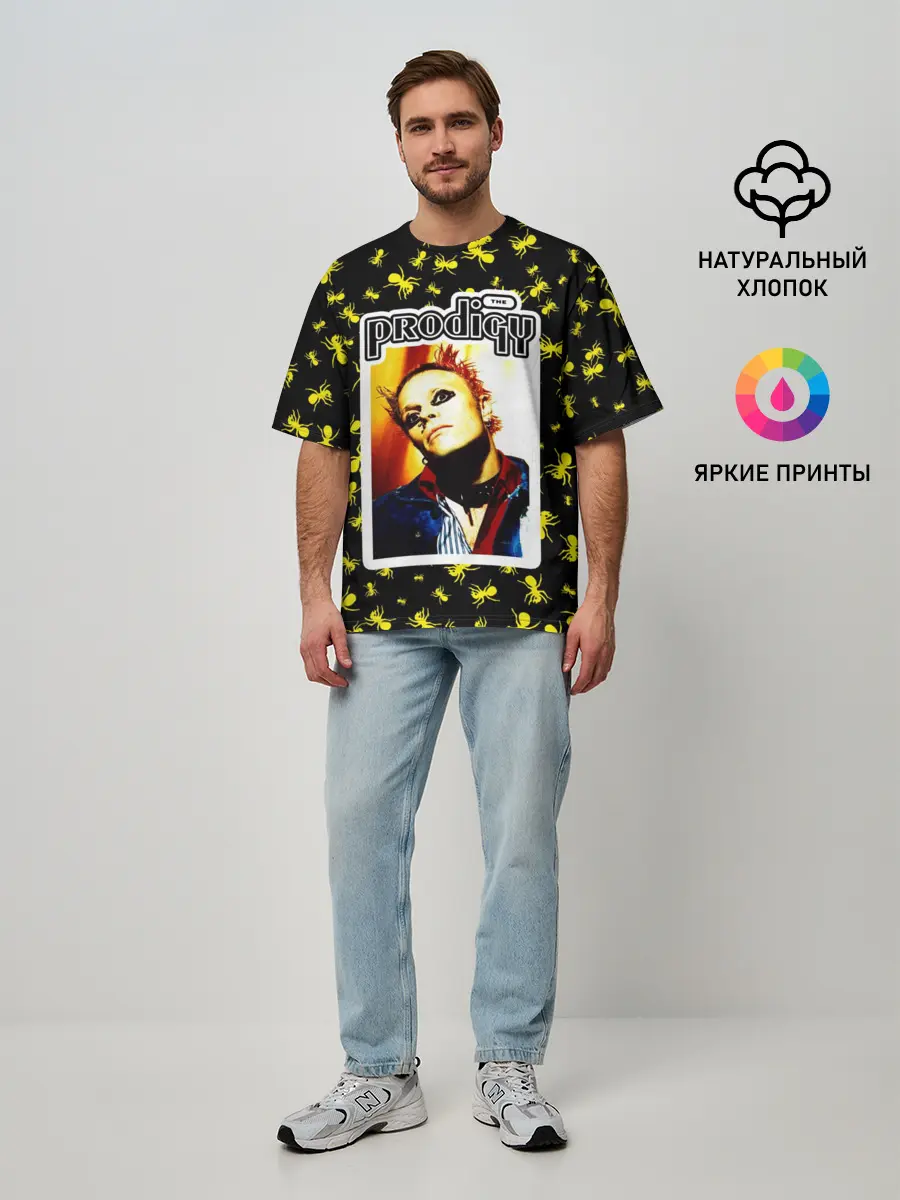Мужская футболка оверсайз / The Prodigy