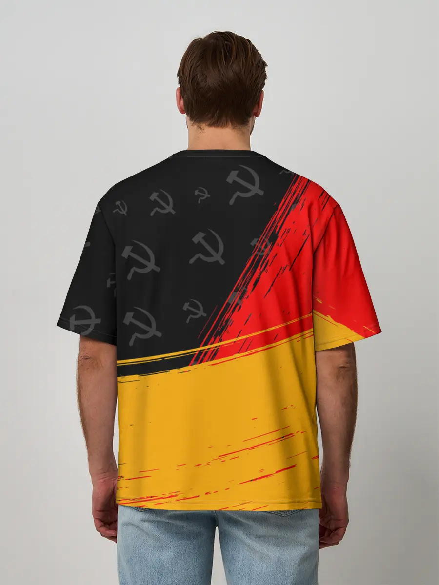 Мужская футболка оверсайз / СССР / USSR