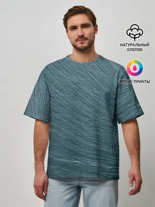 Мужская футболка оверсайз / Endless Sea