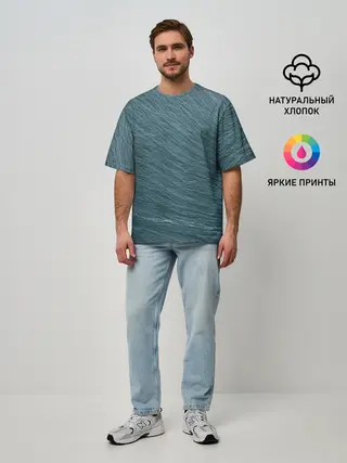 Мужская футболка оверсайз / Endless Sea