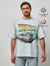 Мужская футболка оверсайз / Back to the future_4