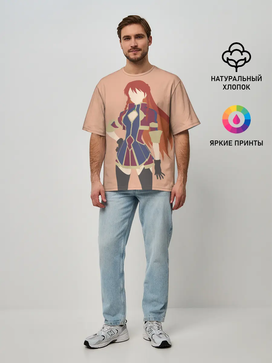 Мужская футболка оверсайз / Селезия Юпитилия