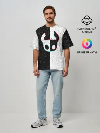 Мужская футболка оверсайз / Hollow Knight