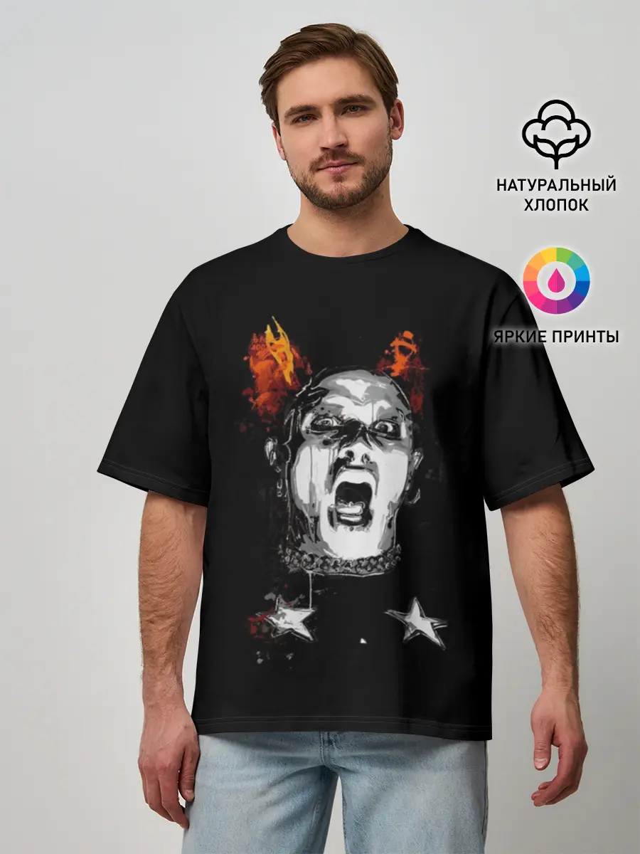 Мужская футболка оверсайз / The Prodigy