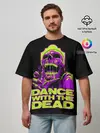 Мужская футболка оверсайз / DANCE WITH THE DEAD