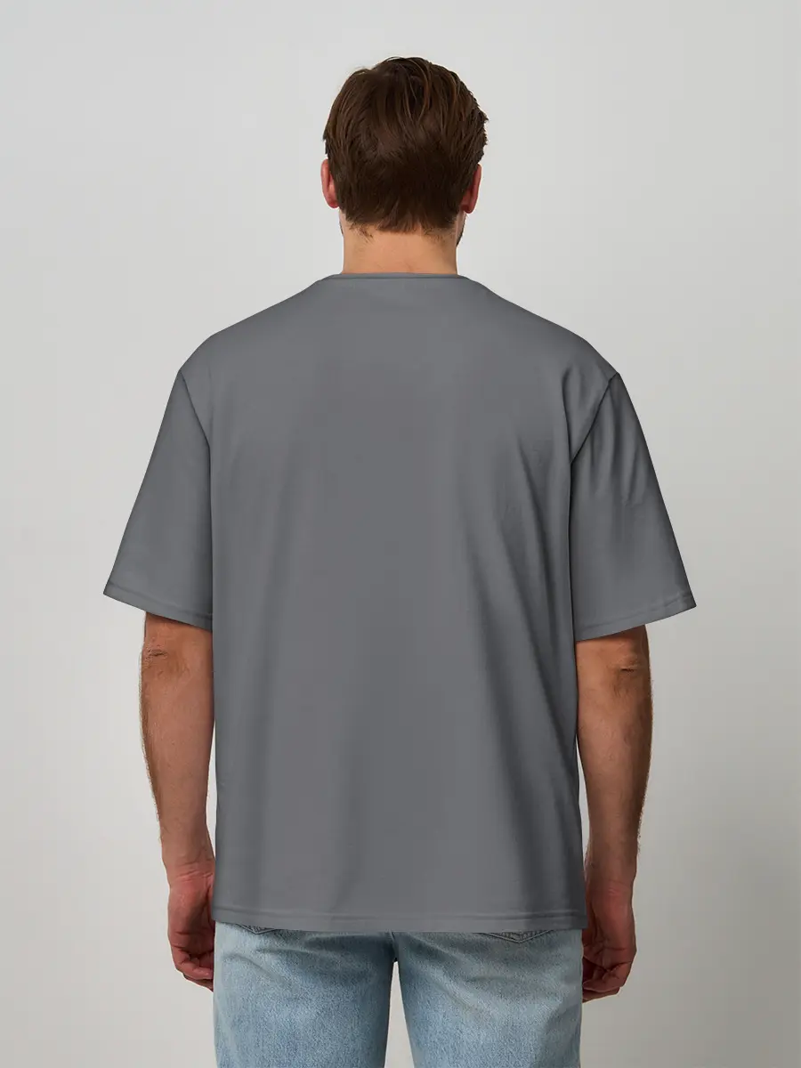 Мужская футболка оверсайз / Рыбы ниндзя