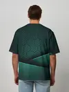 Мужская футболка оверсайз / Luxury Green