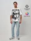 Мужская футболка оверсайз / Хабиб Нурмагомедов