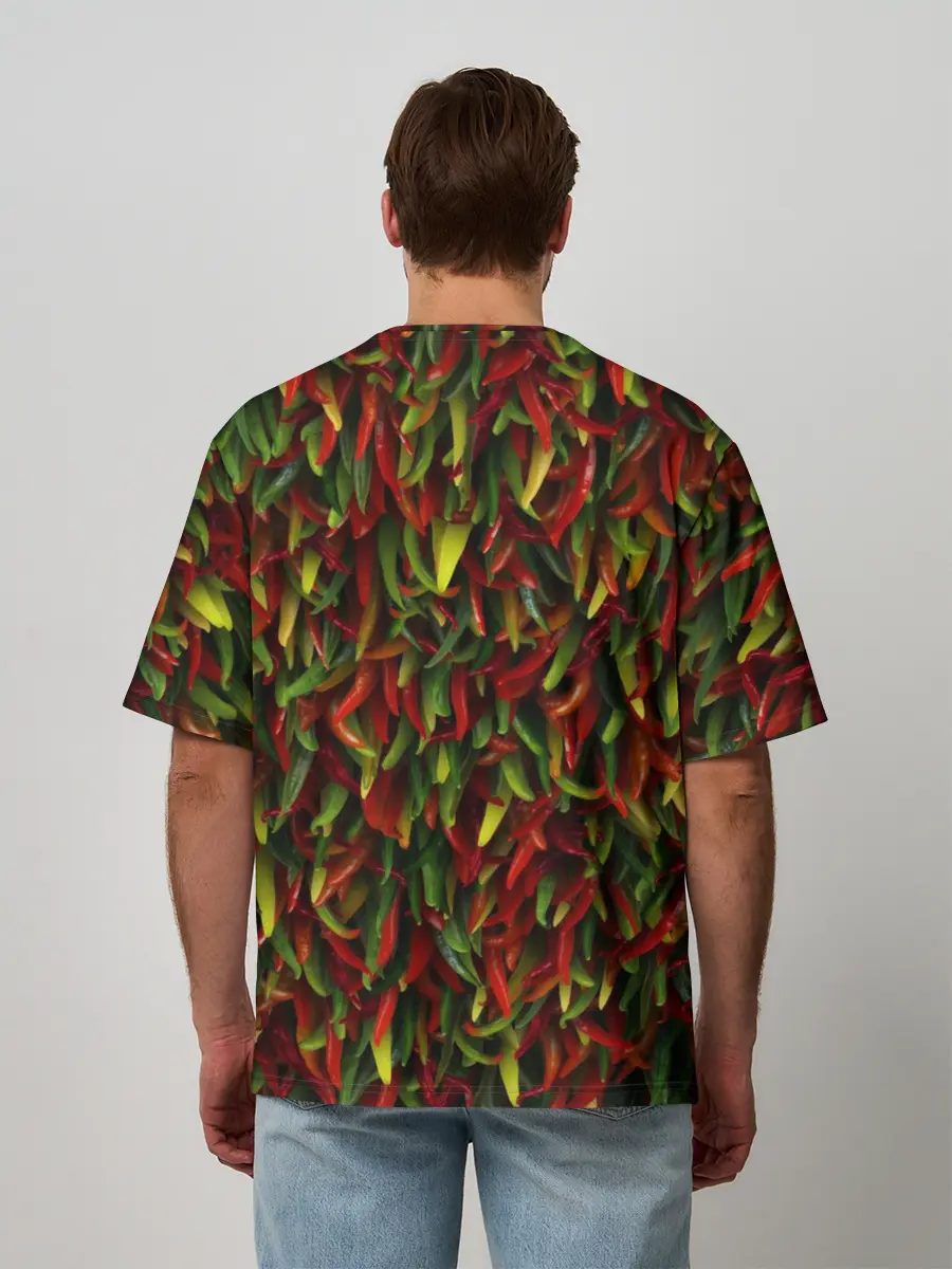 Мужская футболка оверсайз / Перчики