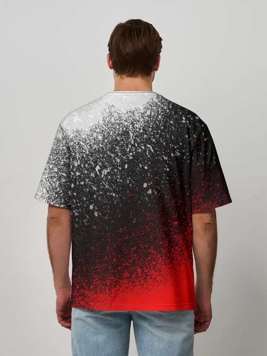 Мужская футболка оверсайз / PUBG