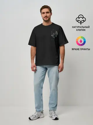 Мужская футболка оверсайз / Генрих Мхитарян